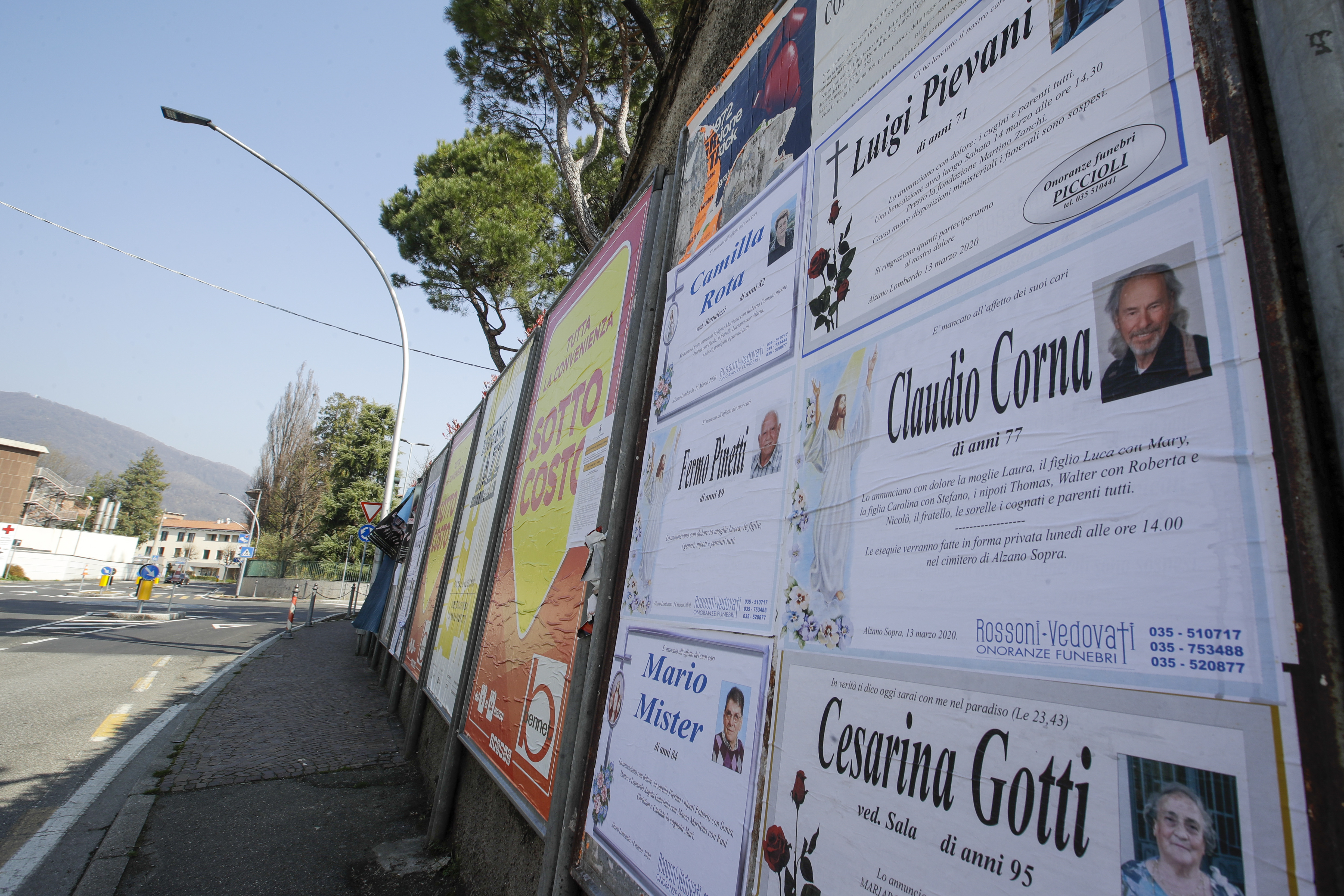 Bergamo Italija korona virus