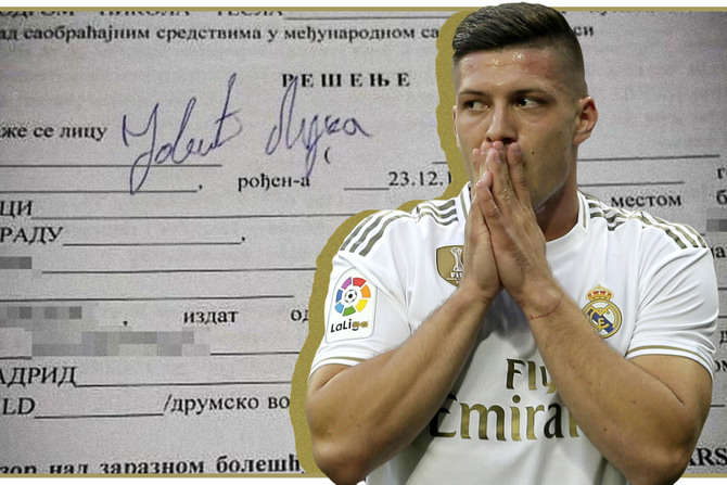 Luka Jovic, korona virus resenje