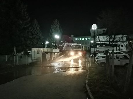 Kraljevo, dezinfekcija grada Kraljevo, dezinfekcija grada