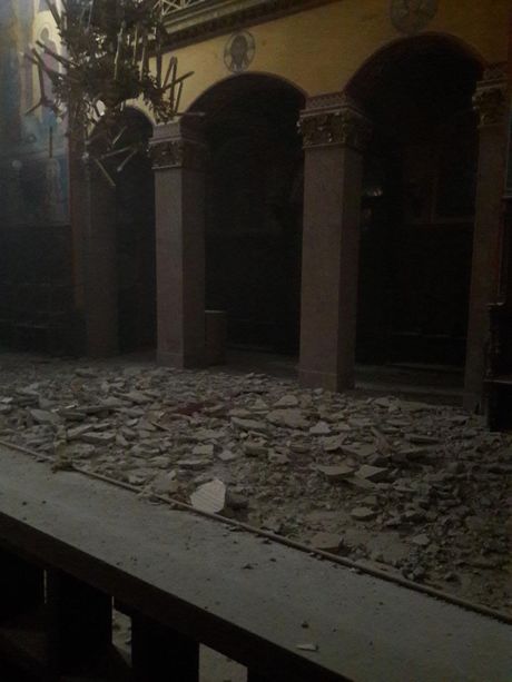 Zemljotres Zagreb pravoslavna crkva saborni hram Zemljotres Zagreb pravoslavna crkva saborni hram