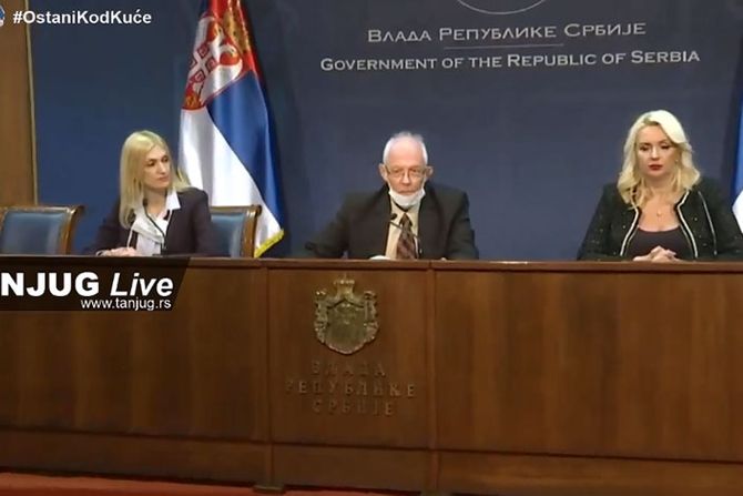 Darija Tepavčević Kisić, Predrag Kon, Konferencija kotronavirus srbija