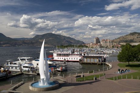 Kelowna Sails and Ogopogo Kelowna Sails and Ogopogo