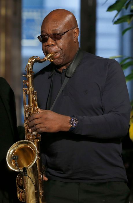 Emmanuel N'Djoké Dibango, saksofonista Emmanuel N'Djoké Dibango, saksofonista