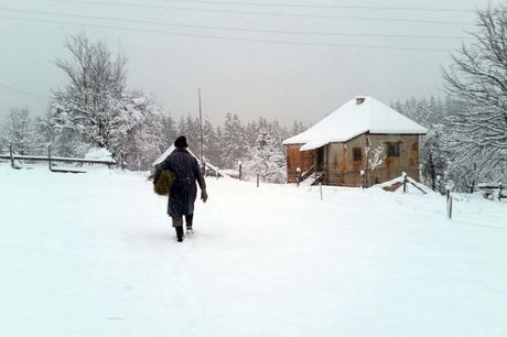 Ljubovija, sneg, odsečena sela