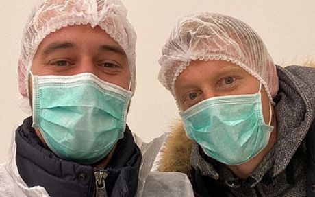 Milan Borjan, Radovan Pankov Milan Borjan, Radovan Pankov