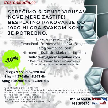 hlor, termopool, korona hlor, termopool, korona