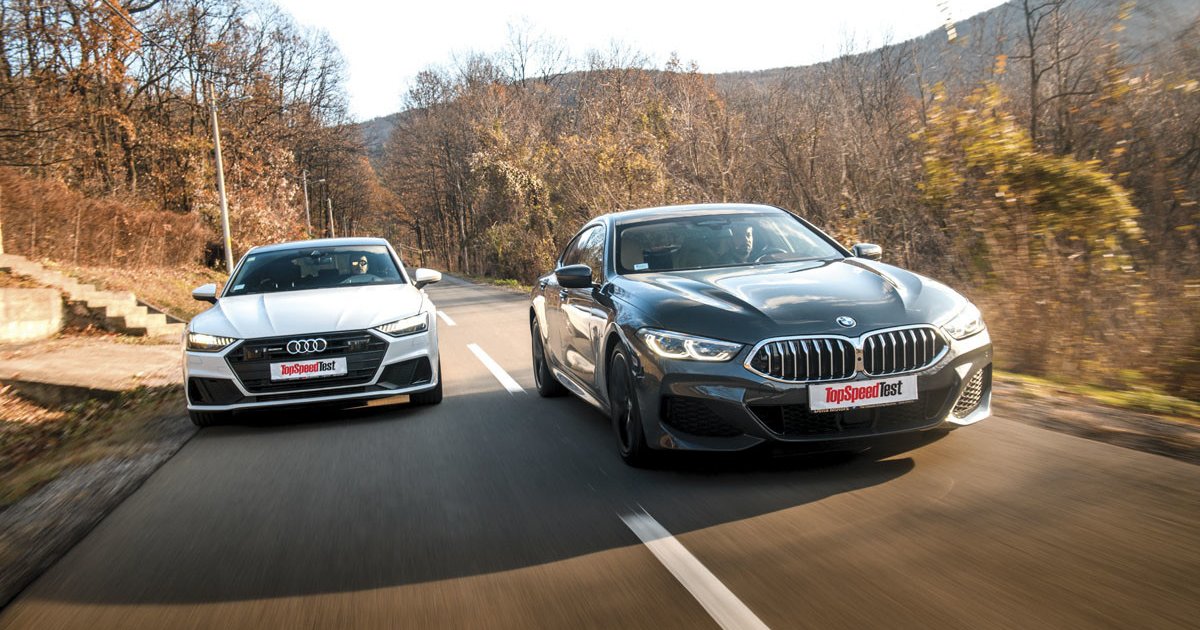BMW 840d xDrive Gran Coupe VS. Audi A7 Sportback 50 TDI quattro ...
