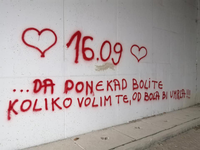 Ljubavni grafiti Ljubavne poruke