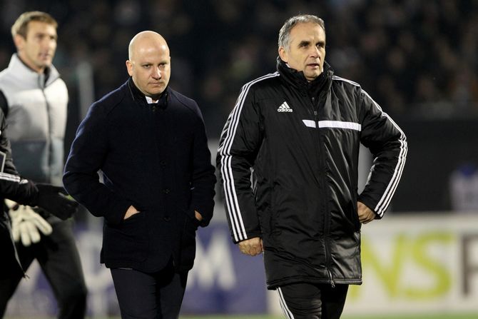 Zvonko Varga, FK Partizan, Marko Nikolić Zvonko Varga, FK Partizan, Marko Nikolić