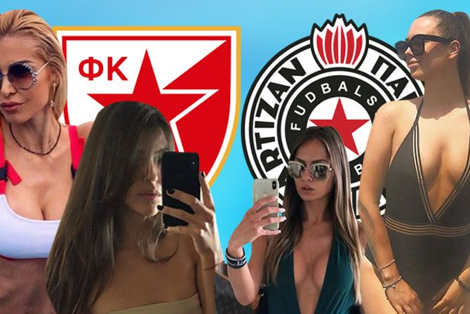 Crvena zvezda, Partizan, devojke