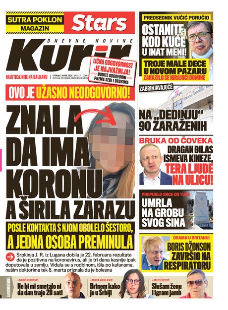 Prelistavanje kurir Prelistavanje kurir