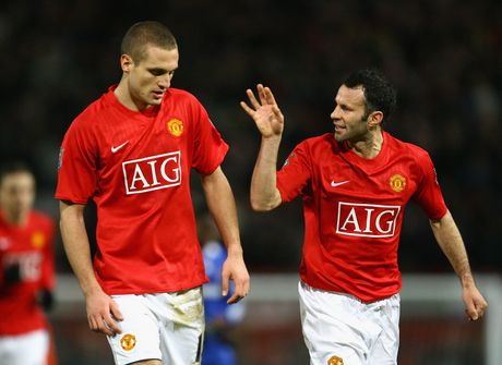 Nemanja Vidić i Rajan Gigs Nemanja Vidić i Rajan Gigs