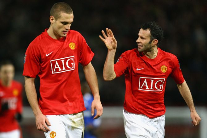 Nemanja Vidić i Rajan Gigs Nemanja Vidić i Rajan Gigs