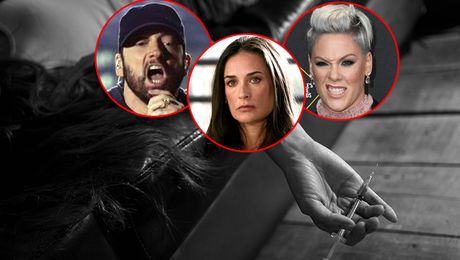 EMINEM, Demi Mur, Pink, droga predoziranje, heroin EMINEM, Demi Mur, Pink, droga predoziranje, heroin