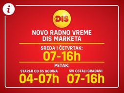 Dis Ovo Radno Vreme Za Starije Sugrađane Telegraf Rs