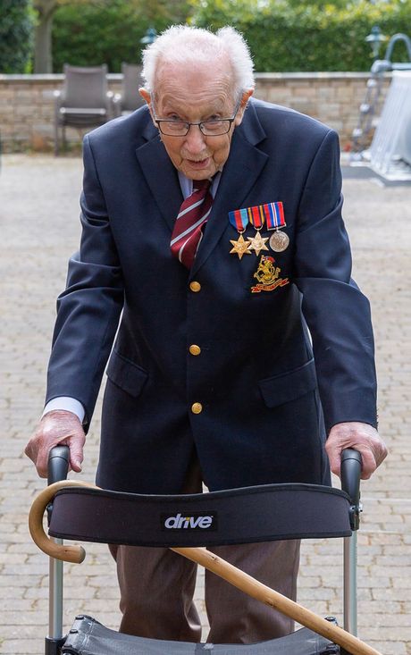 Tom Mur, 99-godišnji britanski ratni veteran, Captain Tom Moore Tom Mur, 99-godišnji britanski ratni veteran, Captain Tom Moore