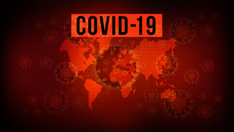 Covid 19, korona virus, mapa sveta