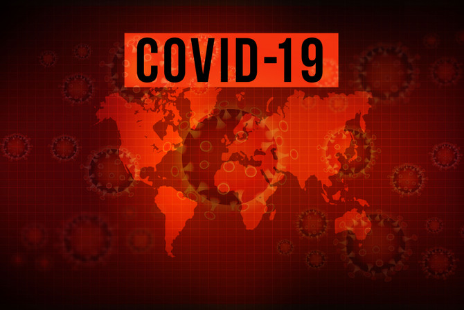 Covid 19, korona virus, mapa sveta