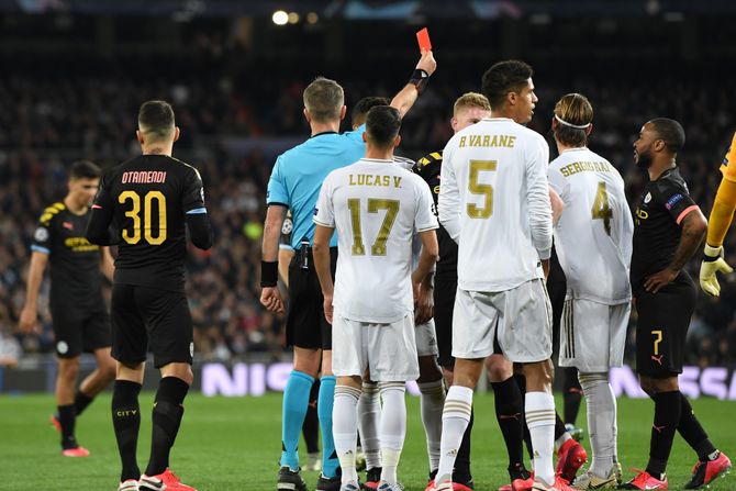 Serhio Ramos, crveni karton Serhio Ramos, crveni karton
