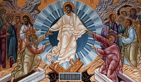 Velika subota, Isus Hrist, Adam i Eva Velika subota, Isus Hrist, Adam i Eva