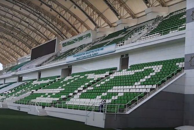 fudbalski stadion u Turkmenistanu u Ašgabatu