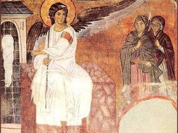 Beli anđeo, manastir Mileševa