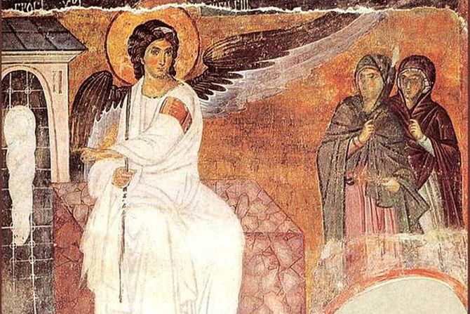 Beli anđeo, manastir Mileševa Beli anđeo, manastir Mileševa