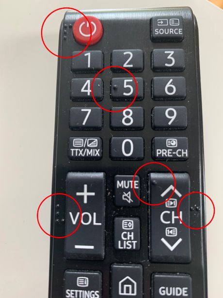 Daljinski tačkice Daljinski tačkice