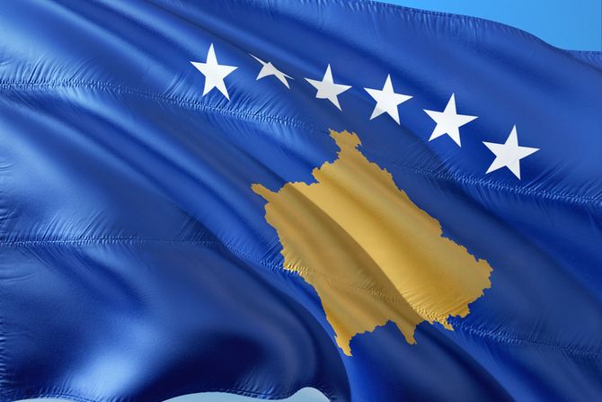 Kosovo, zastava Kosovo, zastava