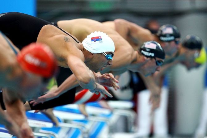 Milorad Čavić, Majkl Felps, Olimpijske igre Peking 2008