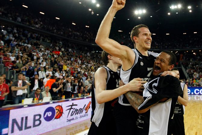 KK Partizan, Cibona, 2010. godine