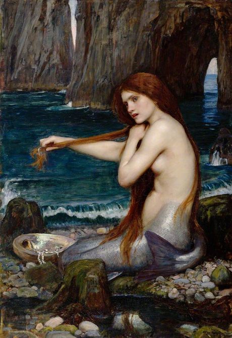 Sirena, morska sirena, more, nimfa, nereida Sirena, morska sirena, more, nimfa, nereida