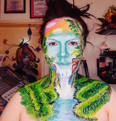 Body art, oslikavanje tela, slikanje po telu, crtanje Body art, oslikavanje tela, slikanje po telu, crtanje