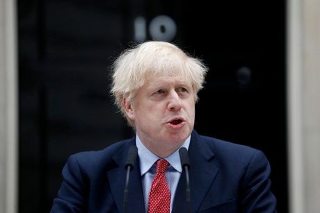 Boris Johnson, Boris Džonson, korona virus