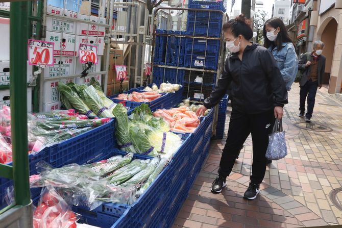 Virus Outbreak Japan Daily Life