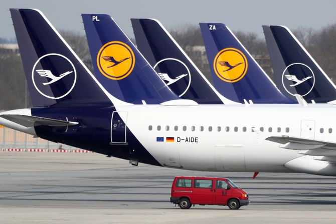 Lufthansa, Lufthanza, kompanija, avion