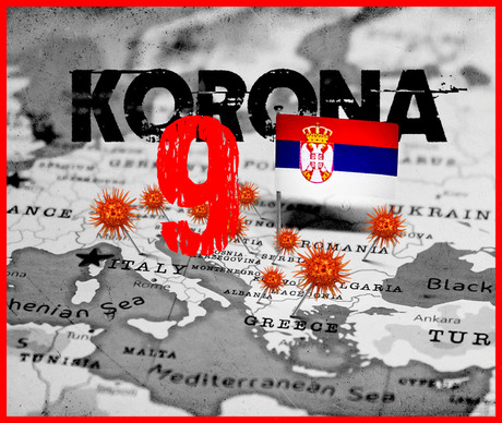 Korona virus, Region, Srbija, mapa Korona virus, Region, Srbija, mapa