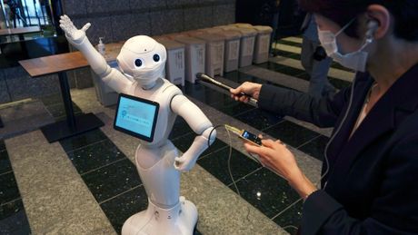 Robot u hotelu u Japanu