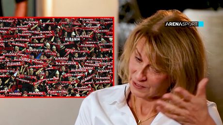 Dijana Đoković, albanski navijači