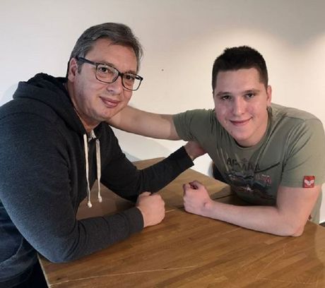 Aleksandar Vučić i Danilo Vučić Aleksandar Vučić i Danilo Vučić