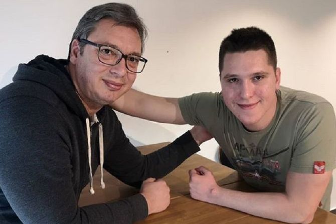 Aleksandar Vučić i Danilo Vučić Aleksandar Vučić i Danilo Vučić