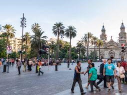 Santjago, CIle, grad, Ulica