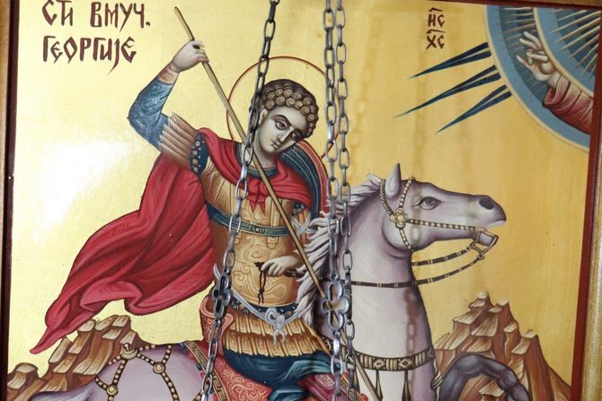 JAGODINA ĐURĐEVDAN IKONA SVETI ĐORĐE JAGODINA ĐURĐEVDAN IKONA SVETI ĐORĐE
