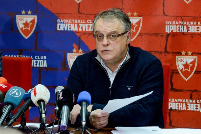 KOŠARKA CRVENA ZVEZDA ČOVIC NEBOJŠA ČOVIĆ