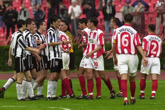 FK Partizan, Crvena zvezda, 2001