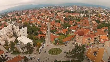 Panorama grada Leskovac centar
