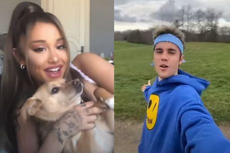 Arijana Grande, Džastin Biber Arijana Grande, Džastin Biber