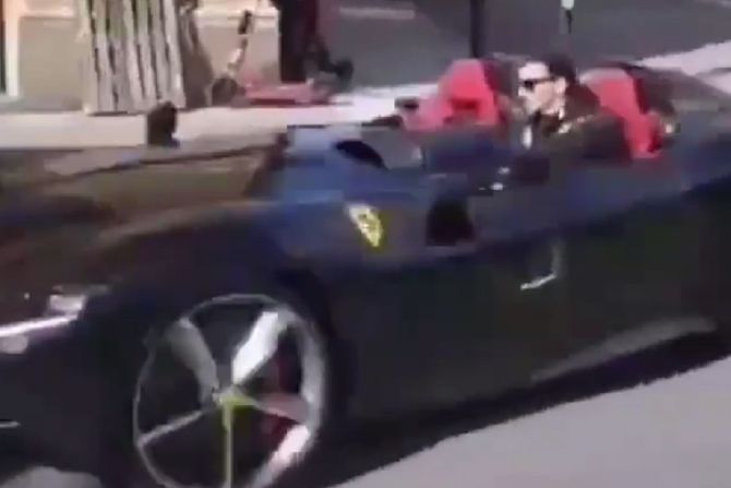 Zlatan Ibrahimović Ferari Monza SP 2