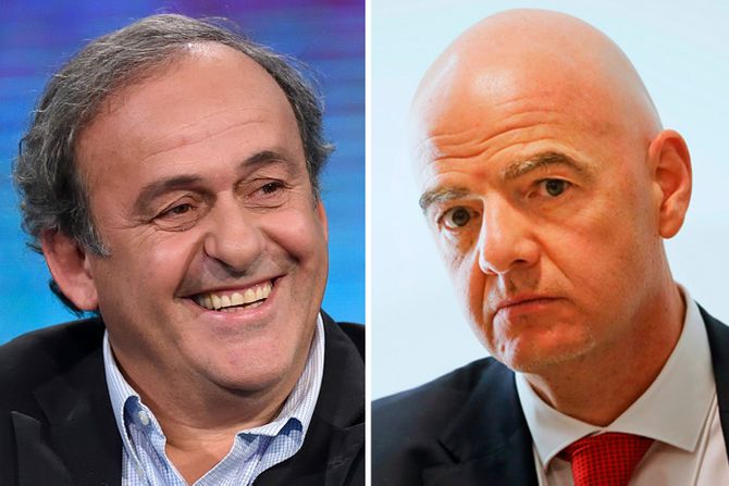 Mišel Platini, Đani Infantino