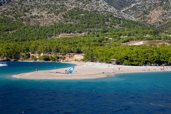 hrvatska, plaža, brač